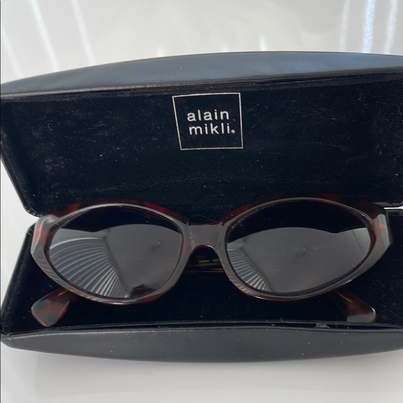 Alain Mikli 2 Tone Tortoise Sunglasses
